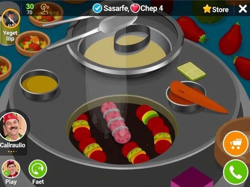 Hyderabadi Kebab Legends gameplay screenshot
